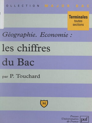 cover image of Géographie, économie